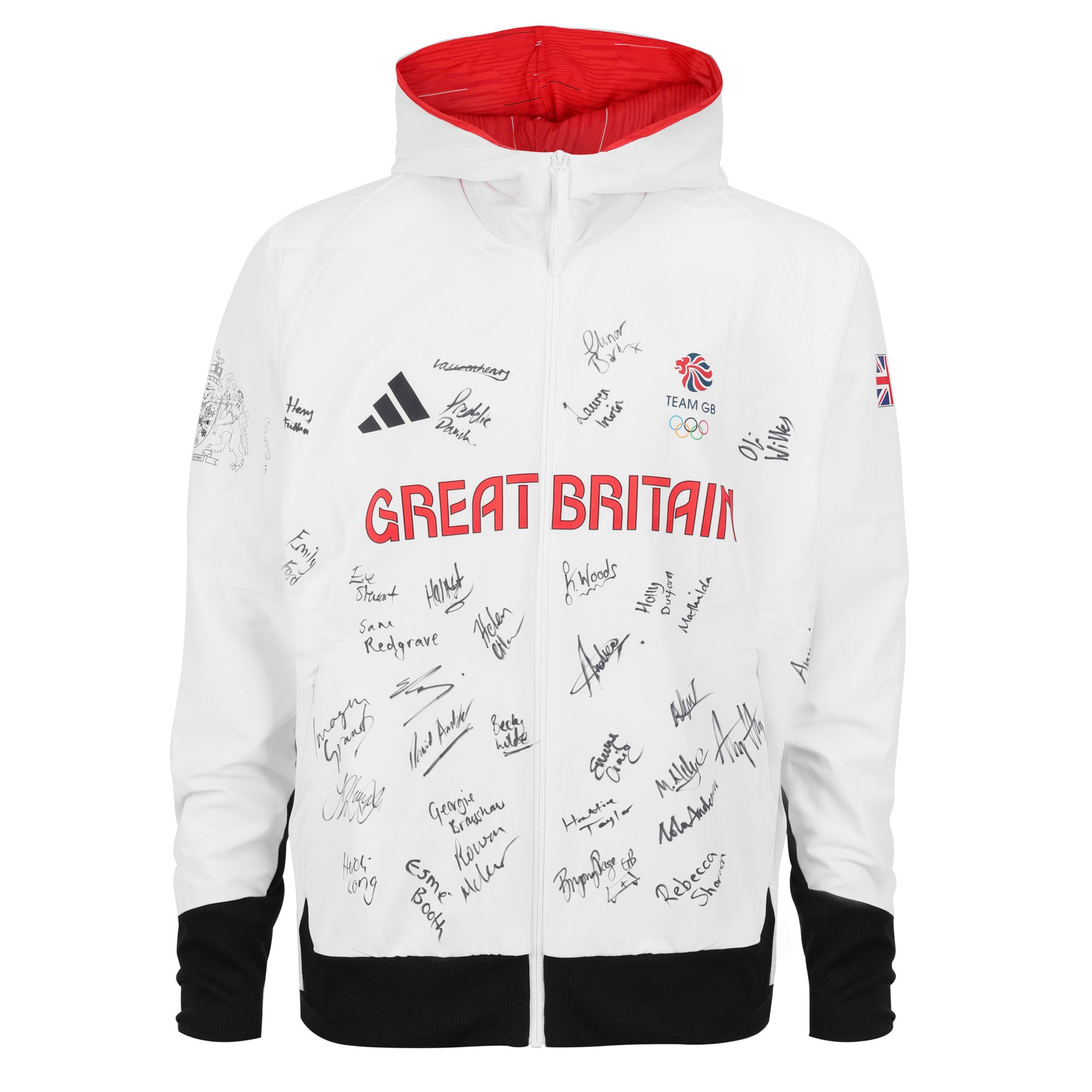 Team GB Medal Winners Signed 2024 Paris Olympics Podium Jacket