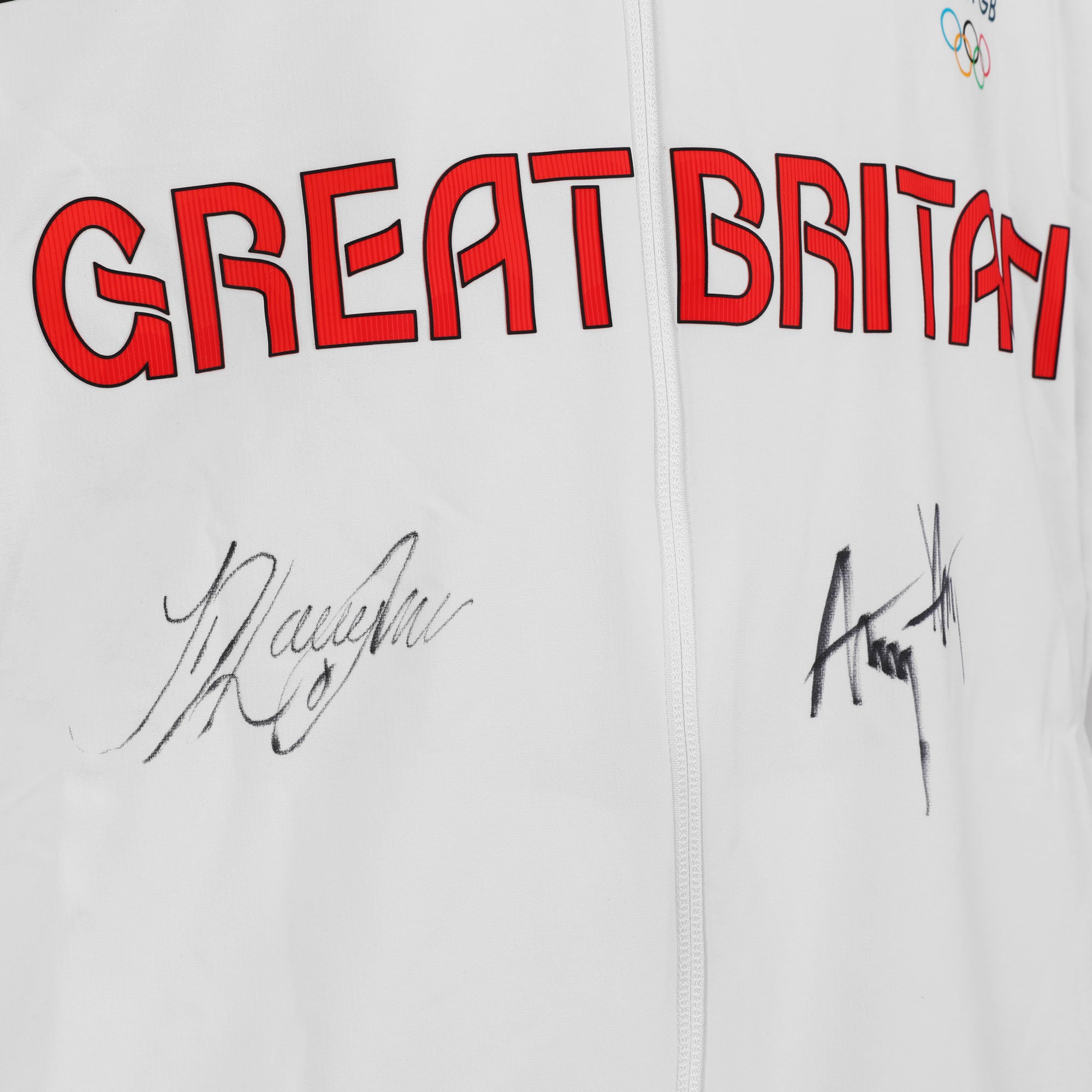 Team GB Mens Diving 3m Springboard Synchro Signed 2024 Paris Olympics Podium Jacket