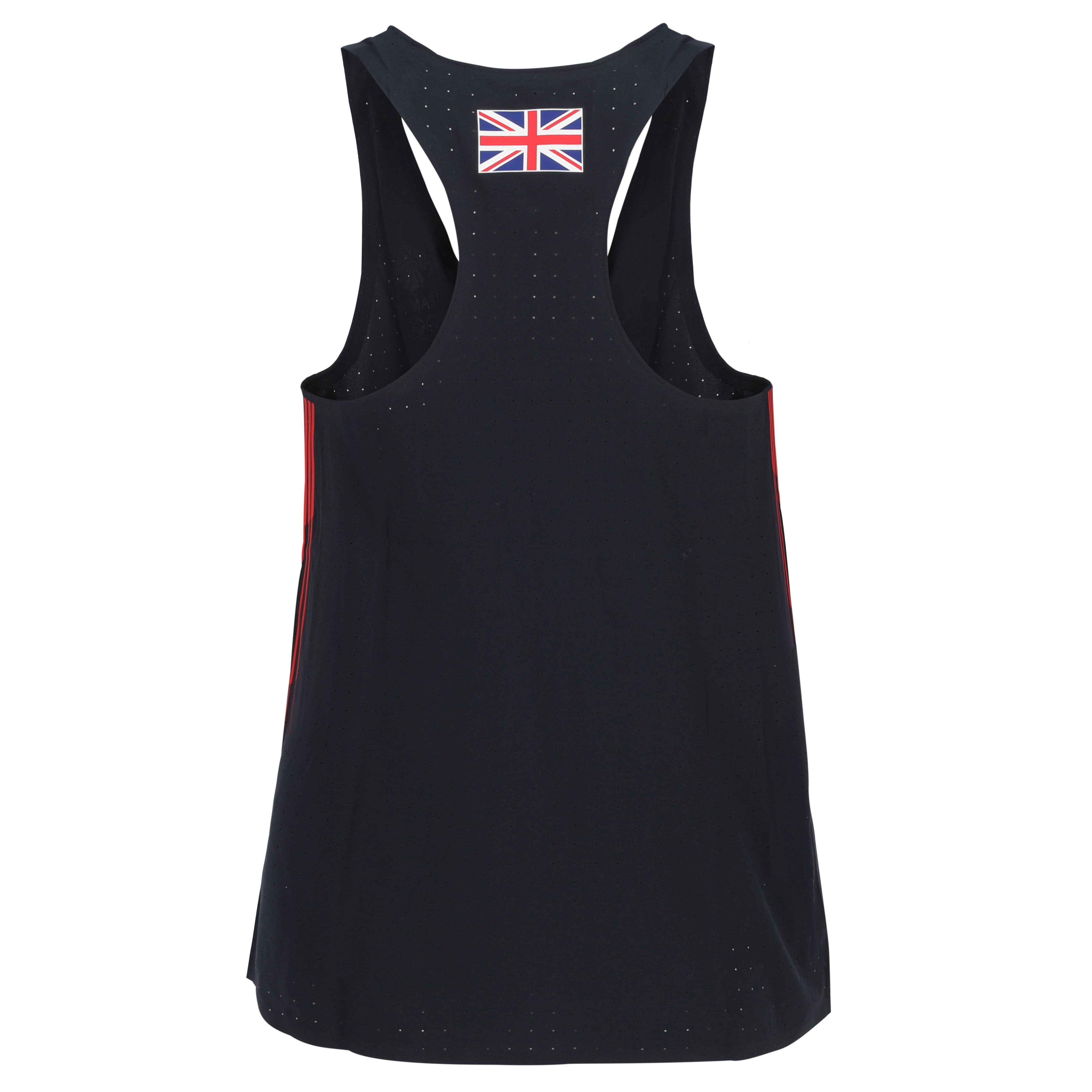 Team GB Mens Long Distance Running Team Signed 2024 Paris Olympics Athletic Vest