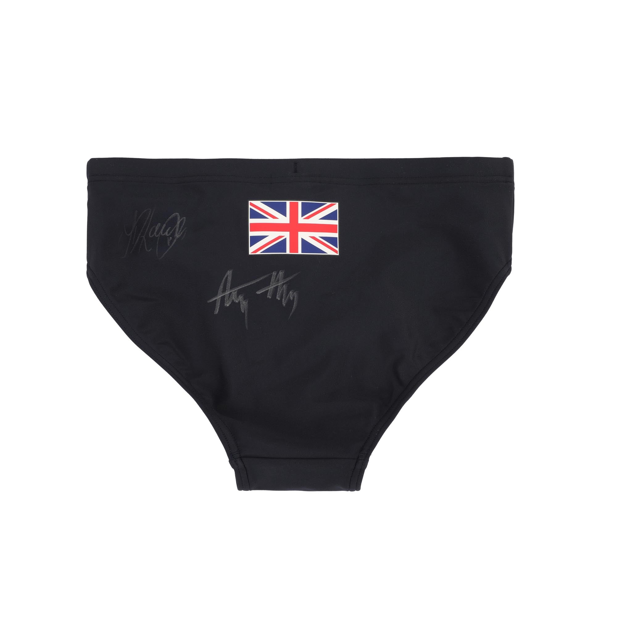 Team GB Men's Diving 3m Synchro Paris 2024 Olympic Games Signed Swimming Trunks