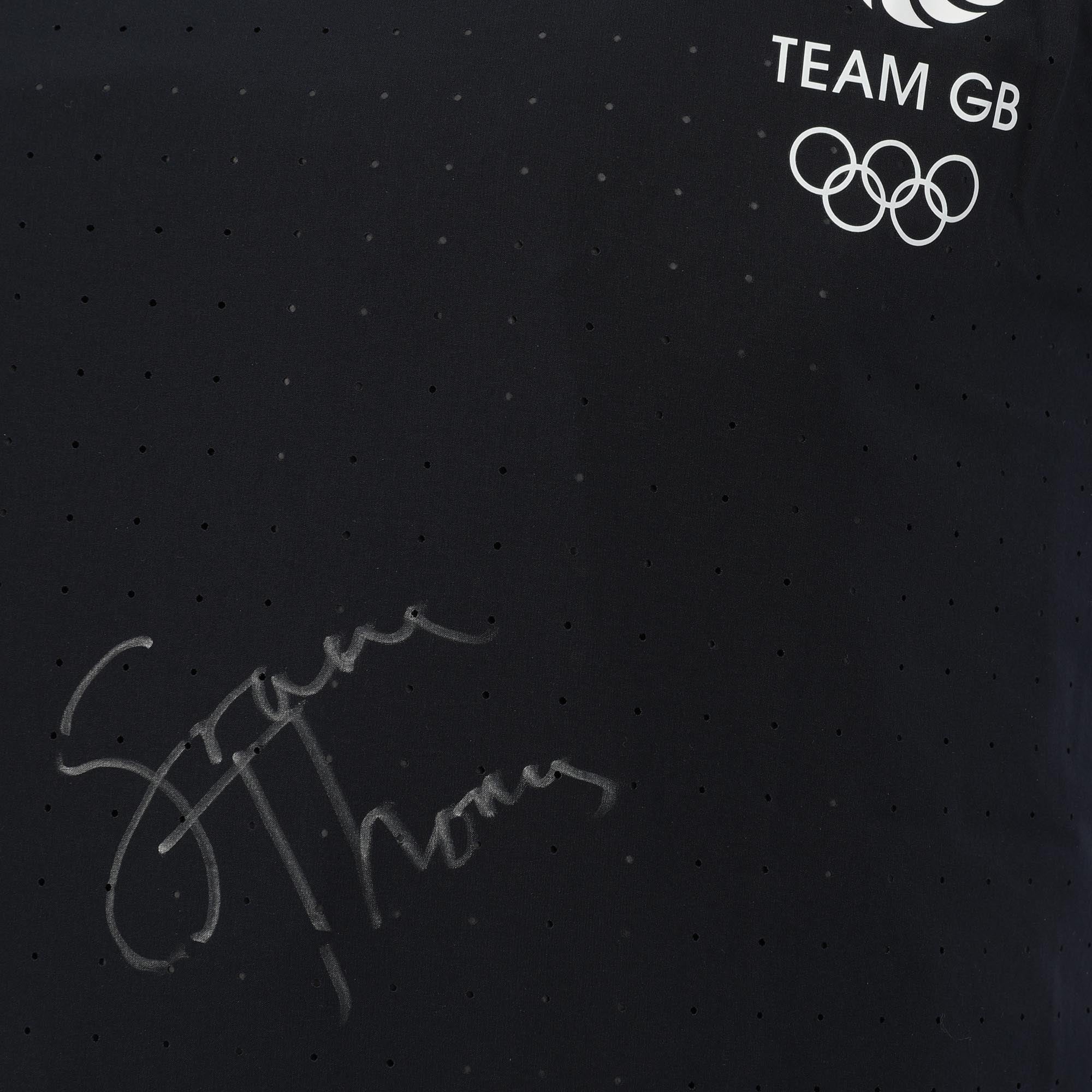 Team GB Mens Quad Sculls Signed 2024 Paris Olympics Athletic Vest