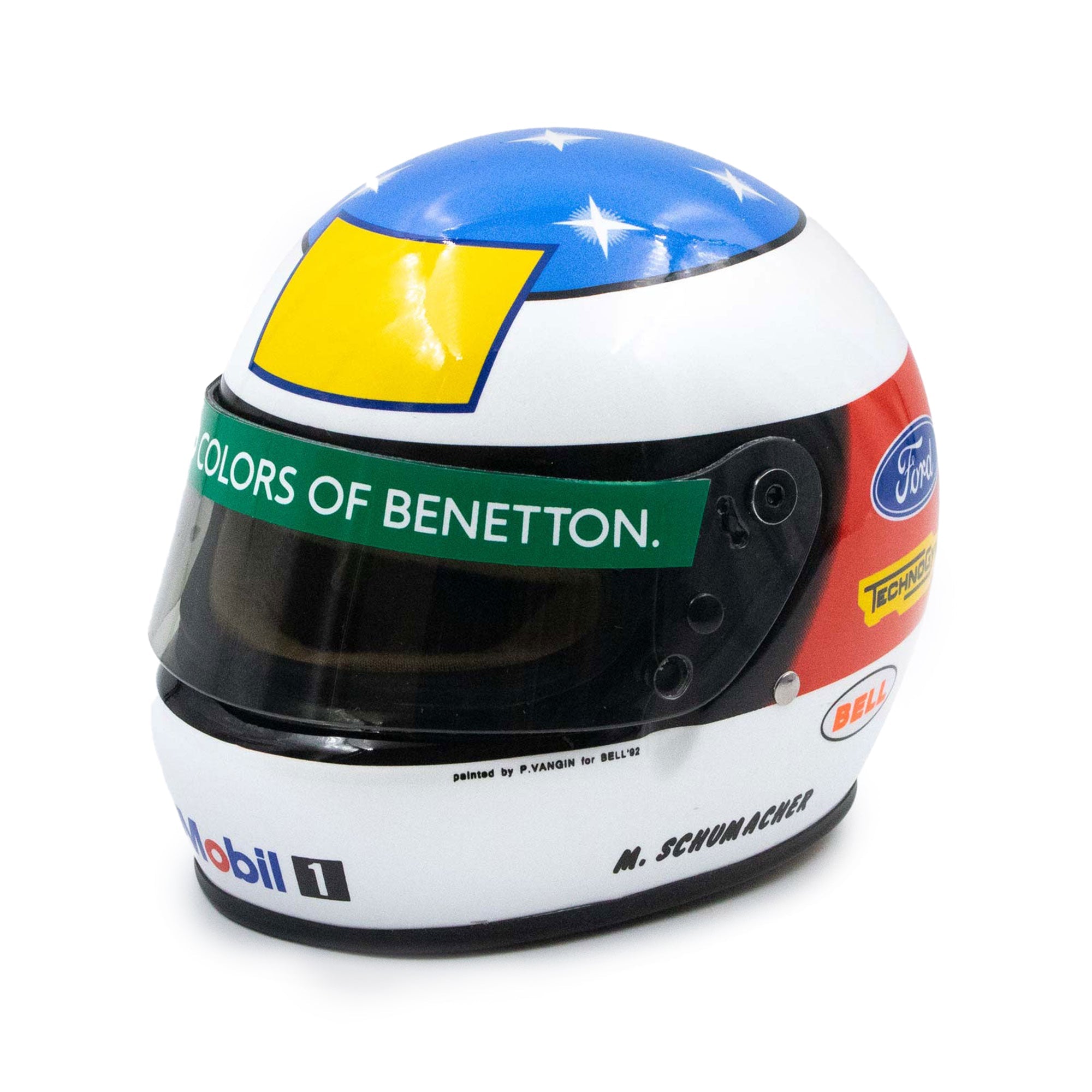 Michael Schumacher 1992 1:2 Scale Helmet – Belgian GP