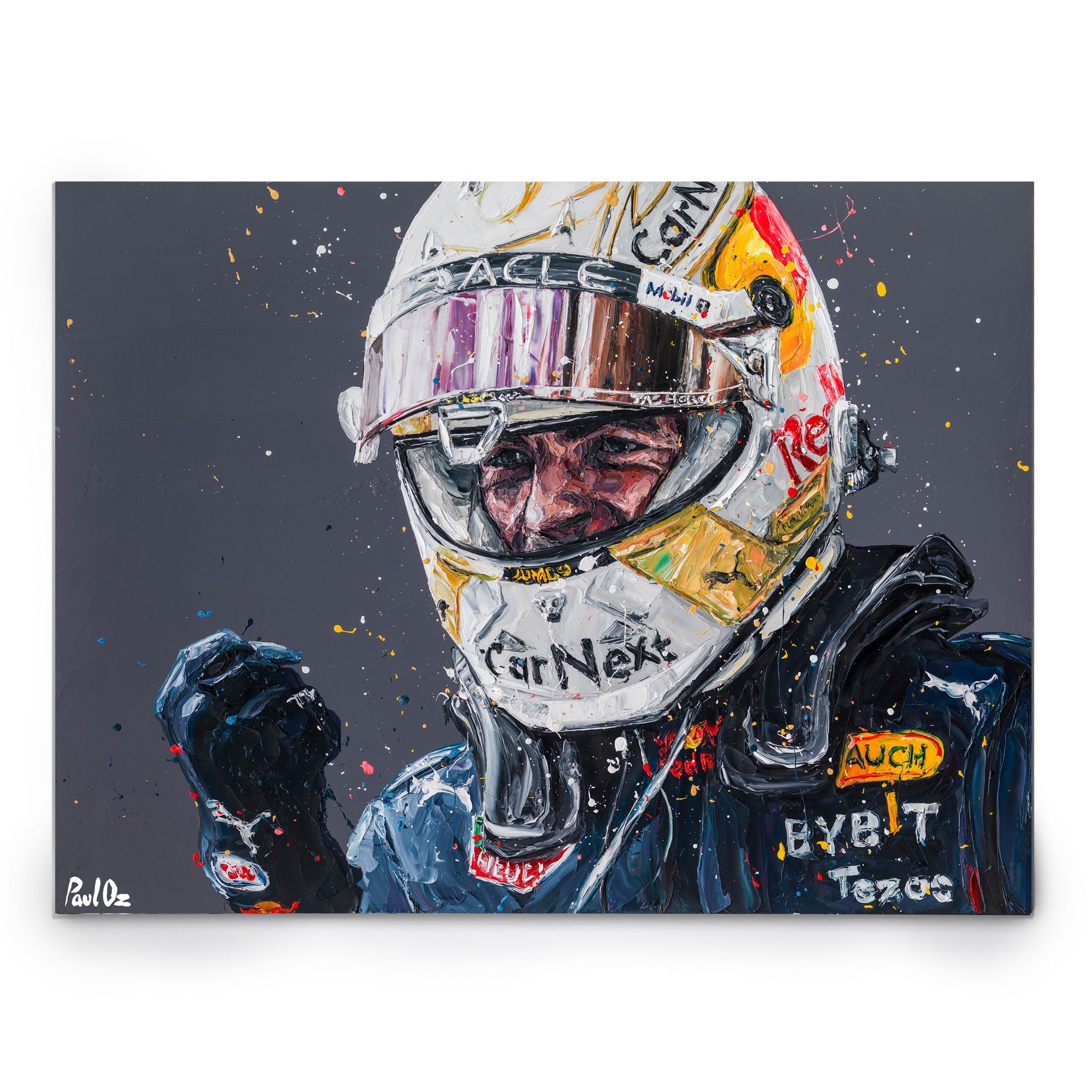 Max Verstappen 2022 Embellished Print – Paul Oz