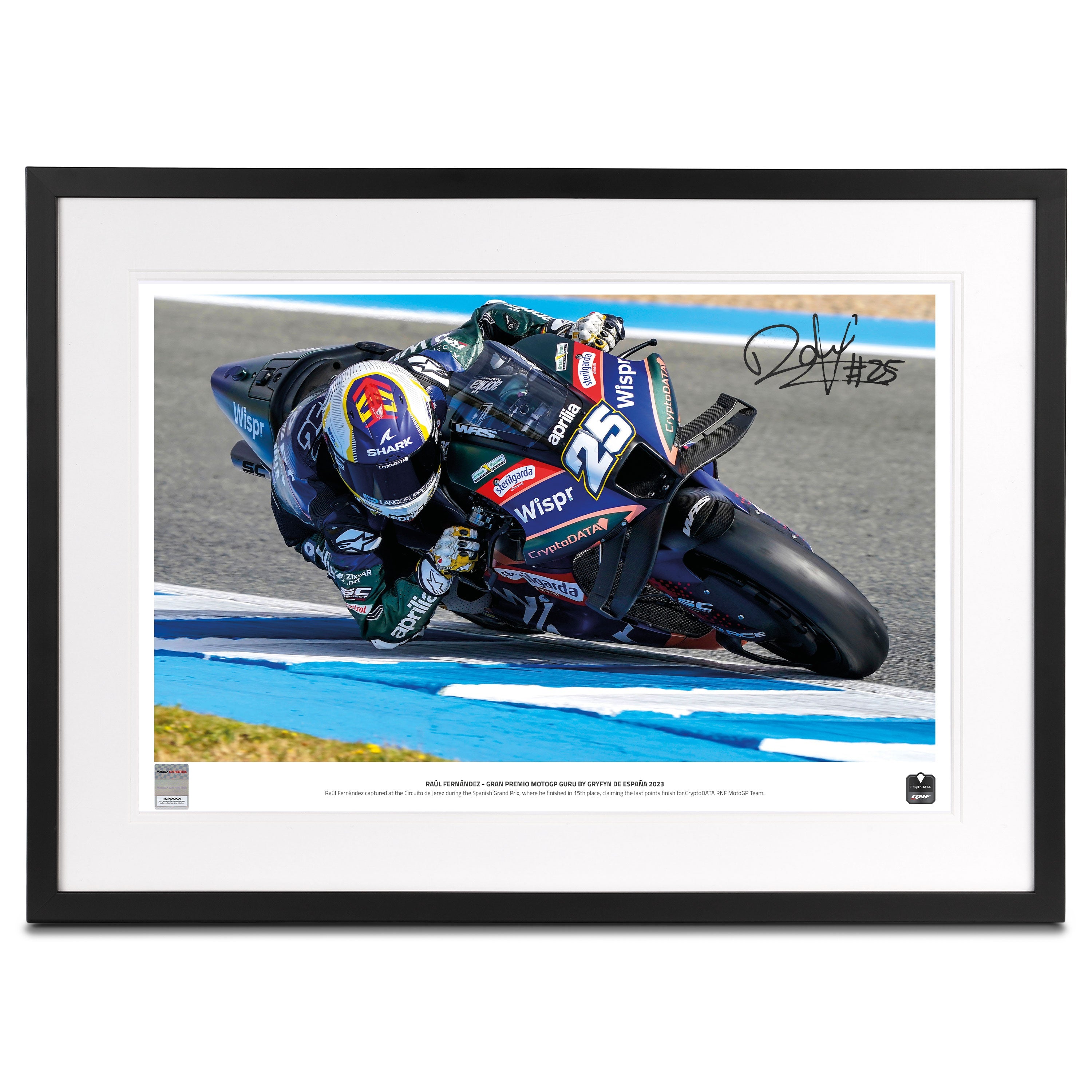 Raúl Fernández 2023 Signed Photo – Spanish GP