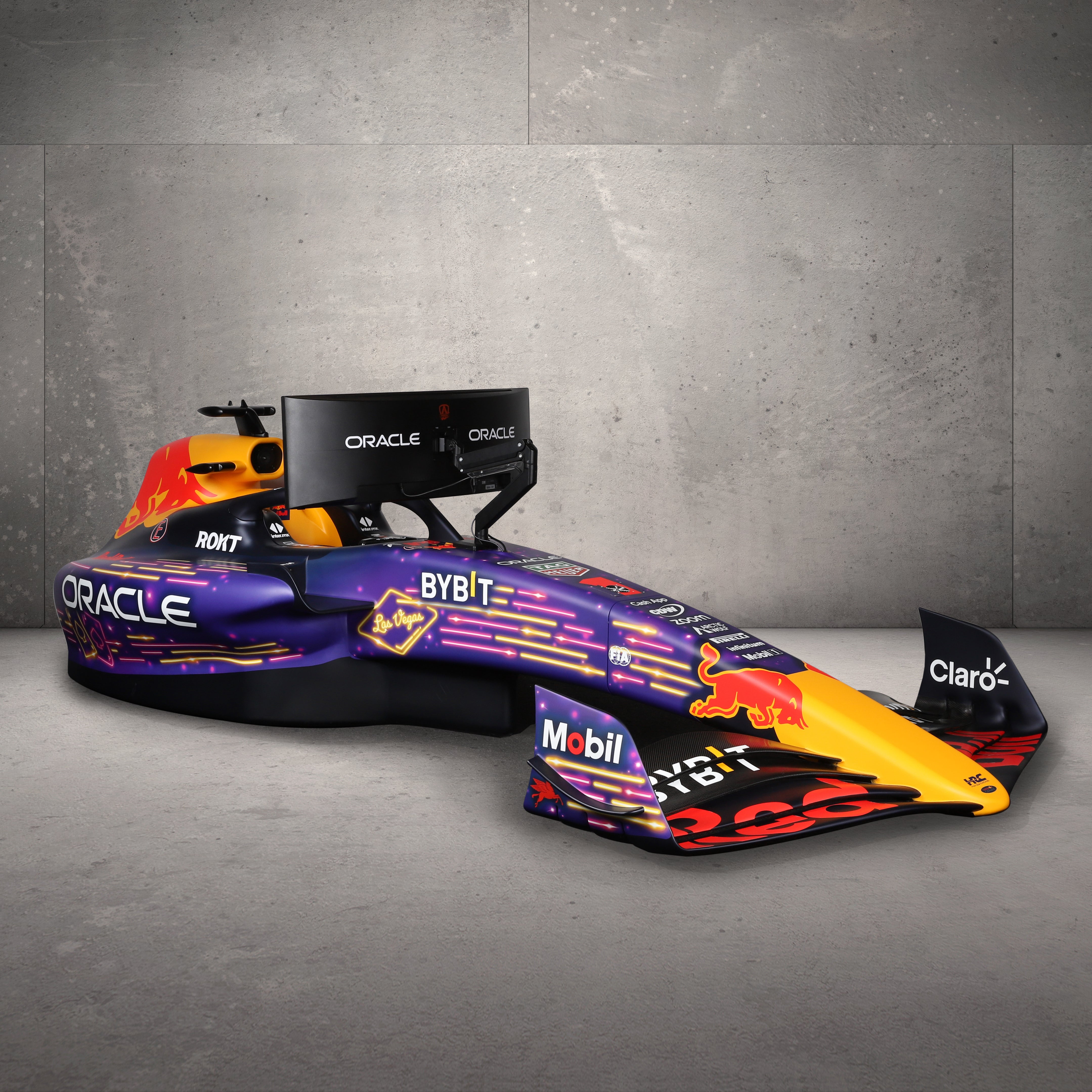 Las Vegas Edition Oracle Red Bull Racing RB19 F1 Team Simulator