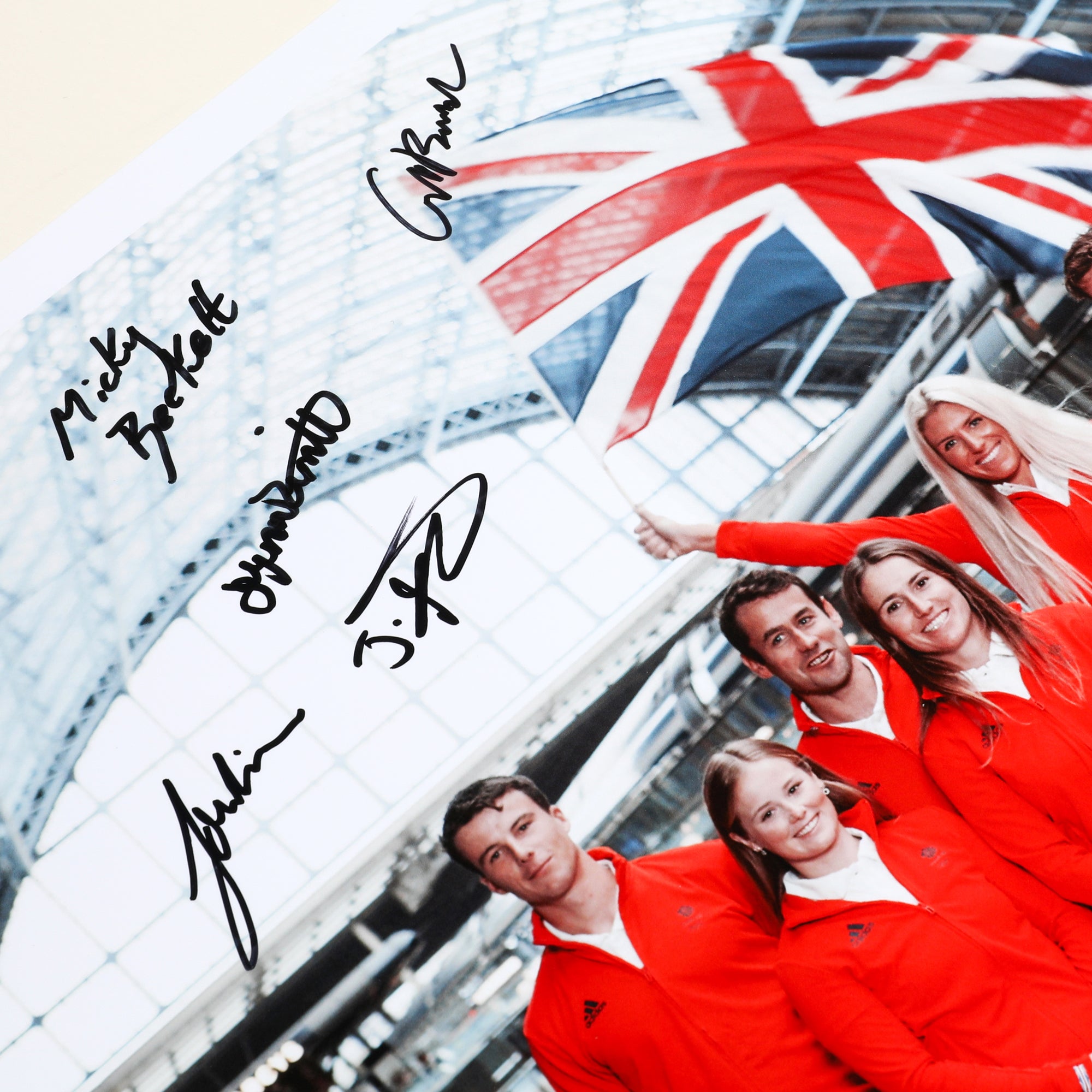 Team GB Sailing Team Road to the Paris 2024 Olympic Games Signed Photo