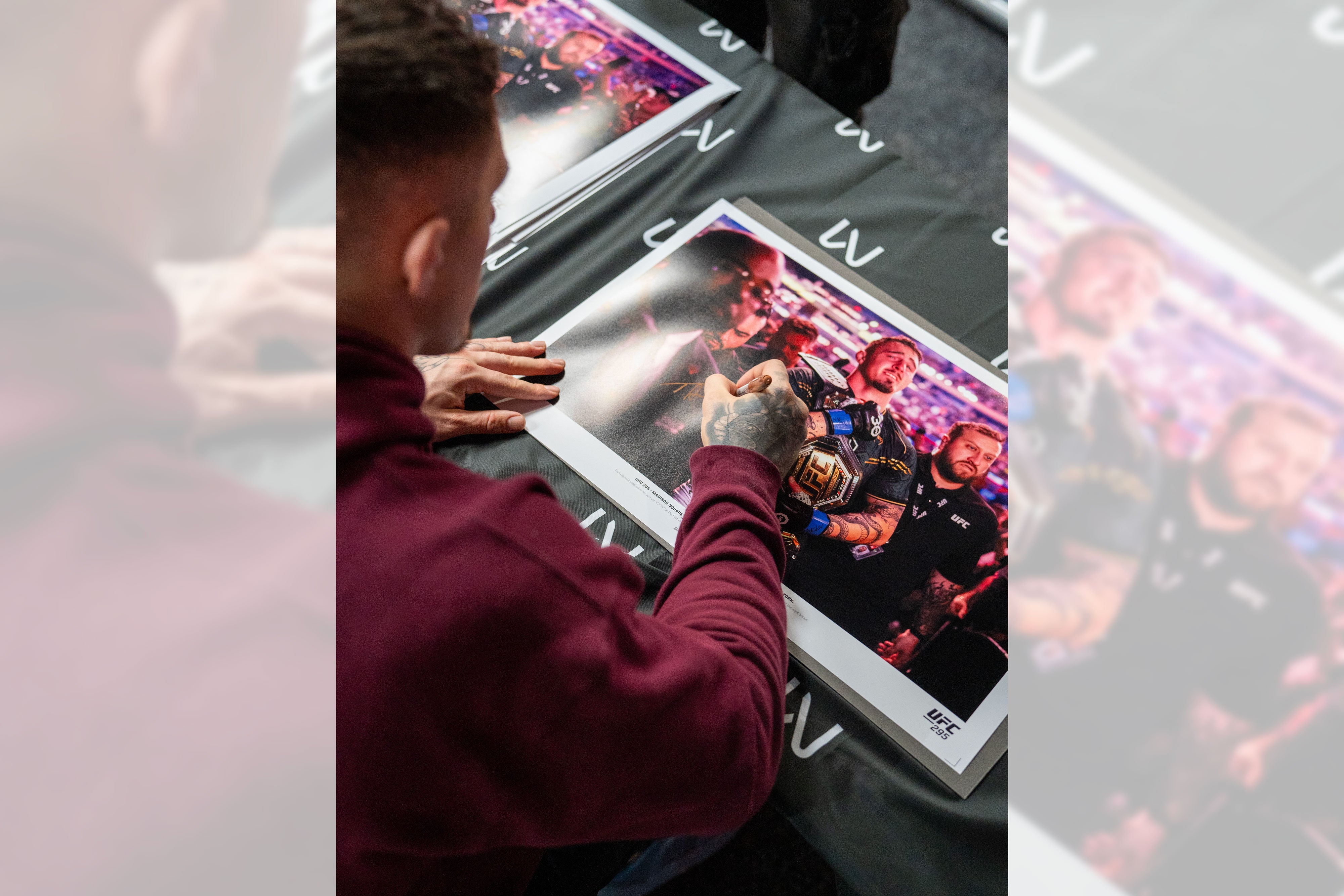 Tom Aspinall Signed Photo UFC 295