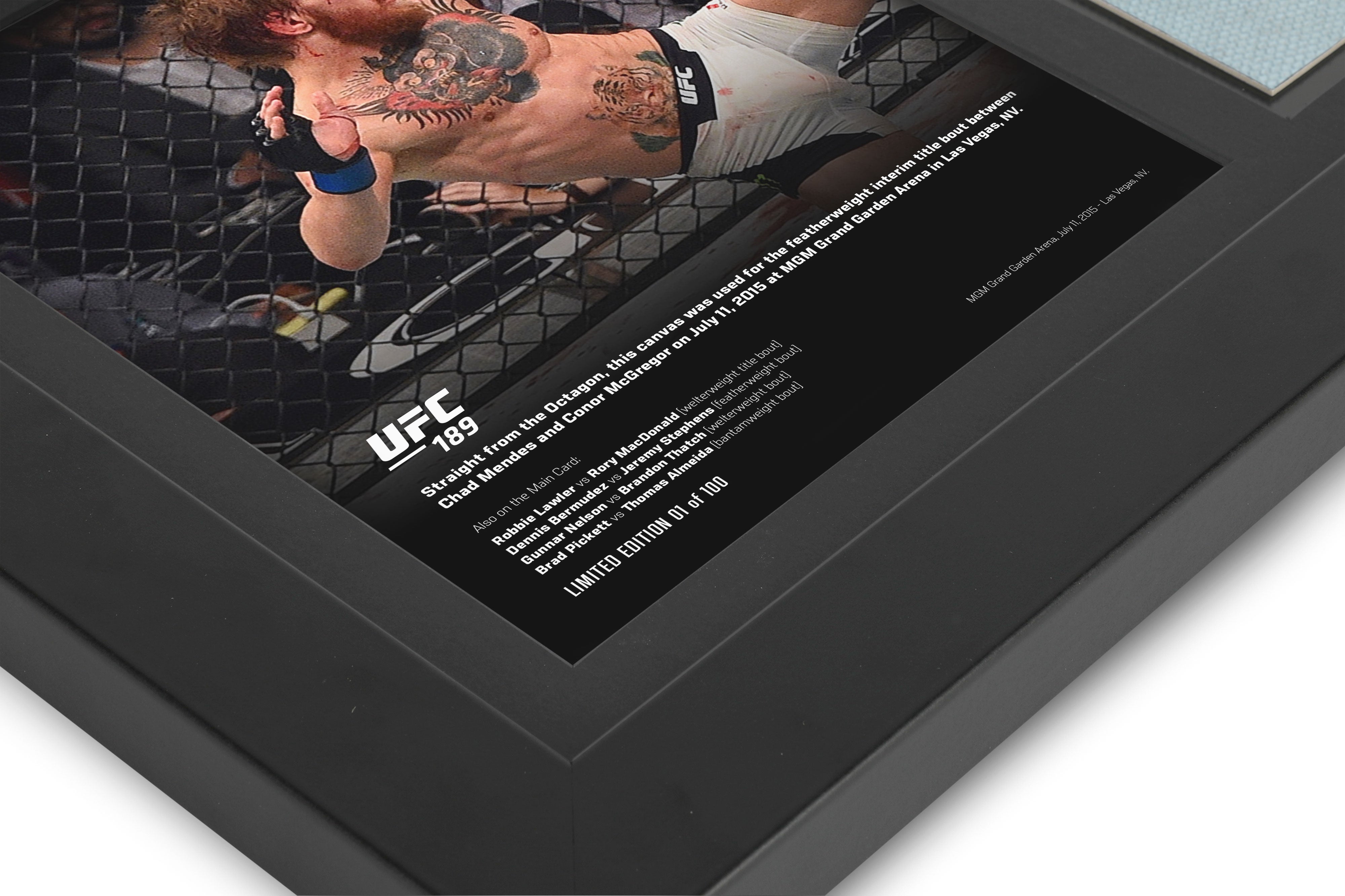 Conor McGregor Limited Edition UFC 189 Canvas & Photo