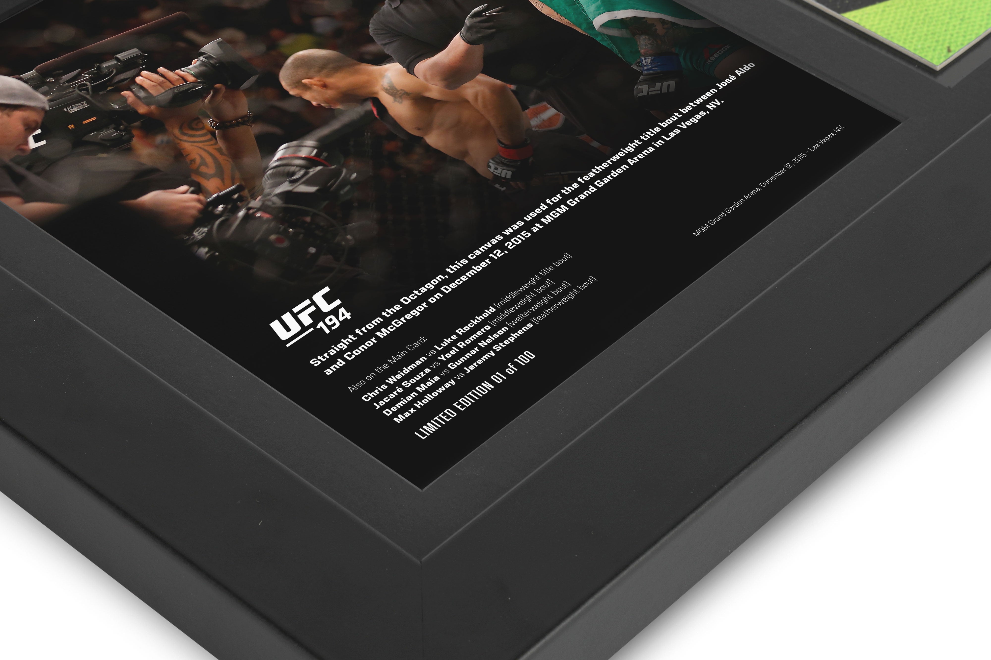 Conor McGregor Limited Edition UFC 194 Canvas & Photo