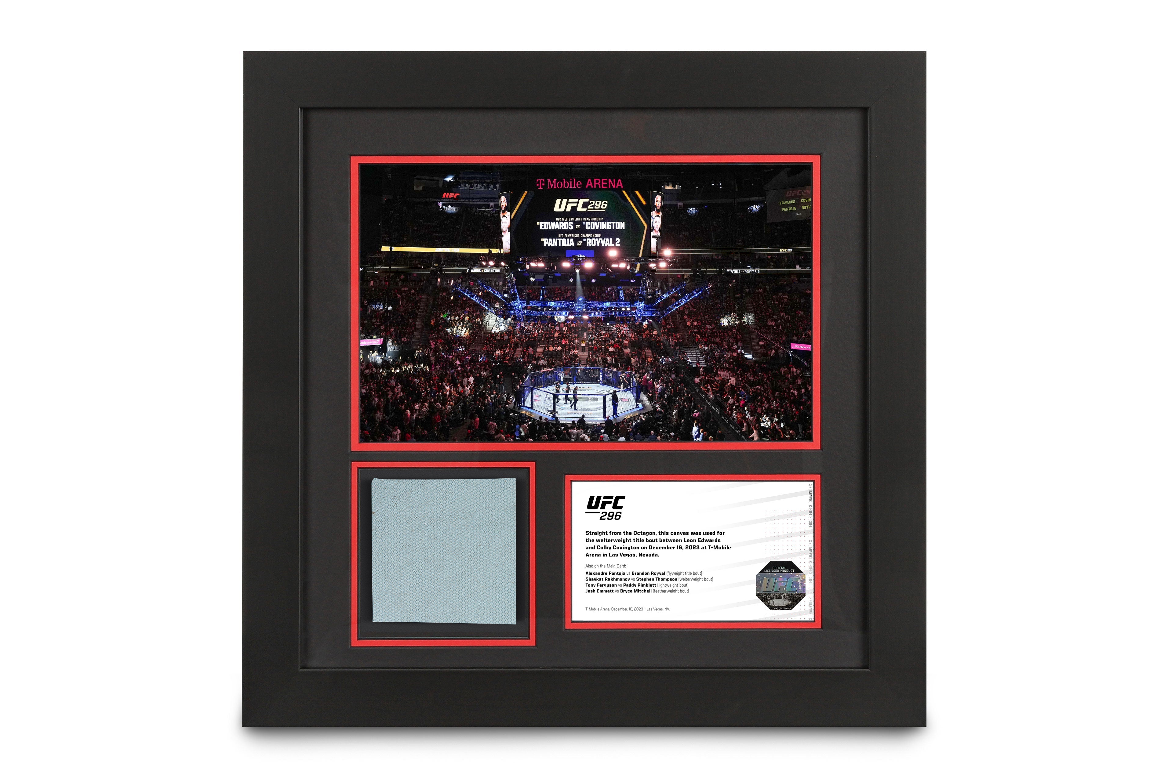 UFC 296: Edwards vs Covington Event Canvas and Photo - Octagon