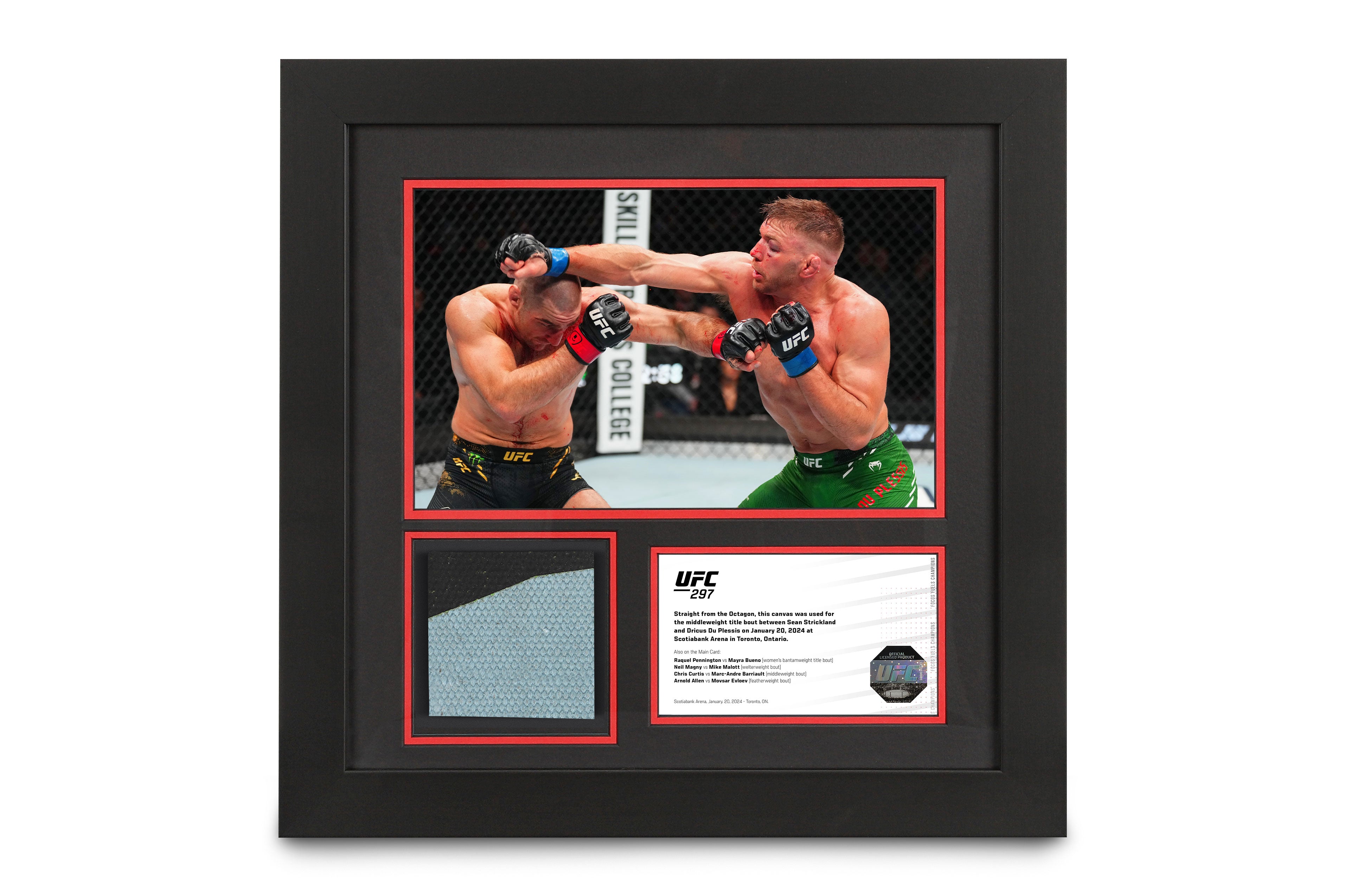 UFC 297: Strickland vs du Plessis Event Canvas and Photo