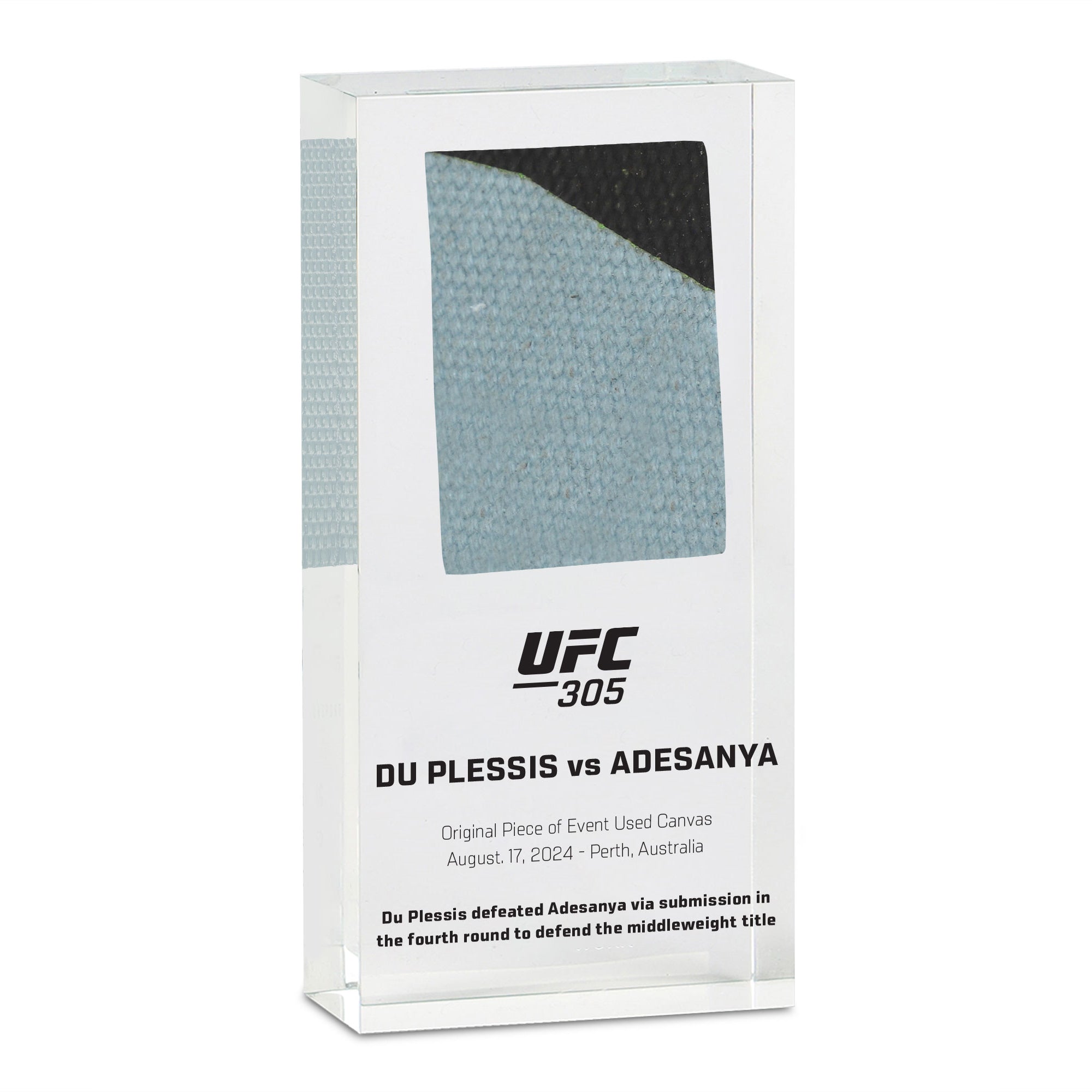 UFC 305: du Plessis vs Adesanya Canvas In Acrylic