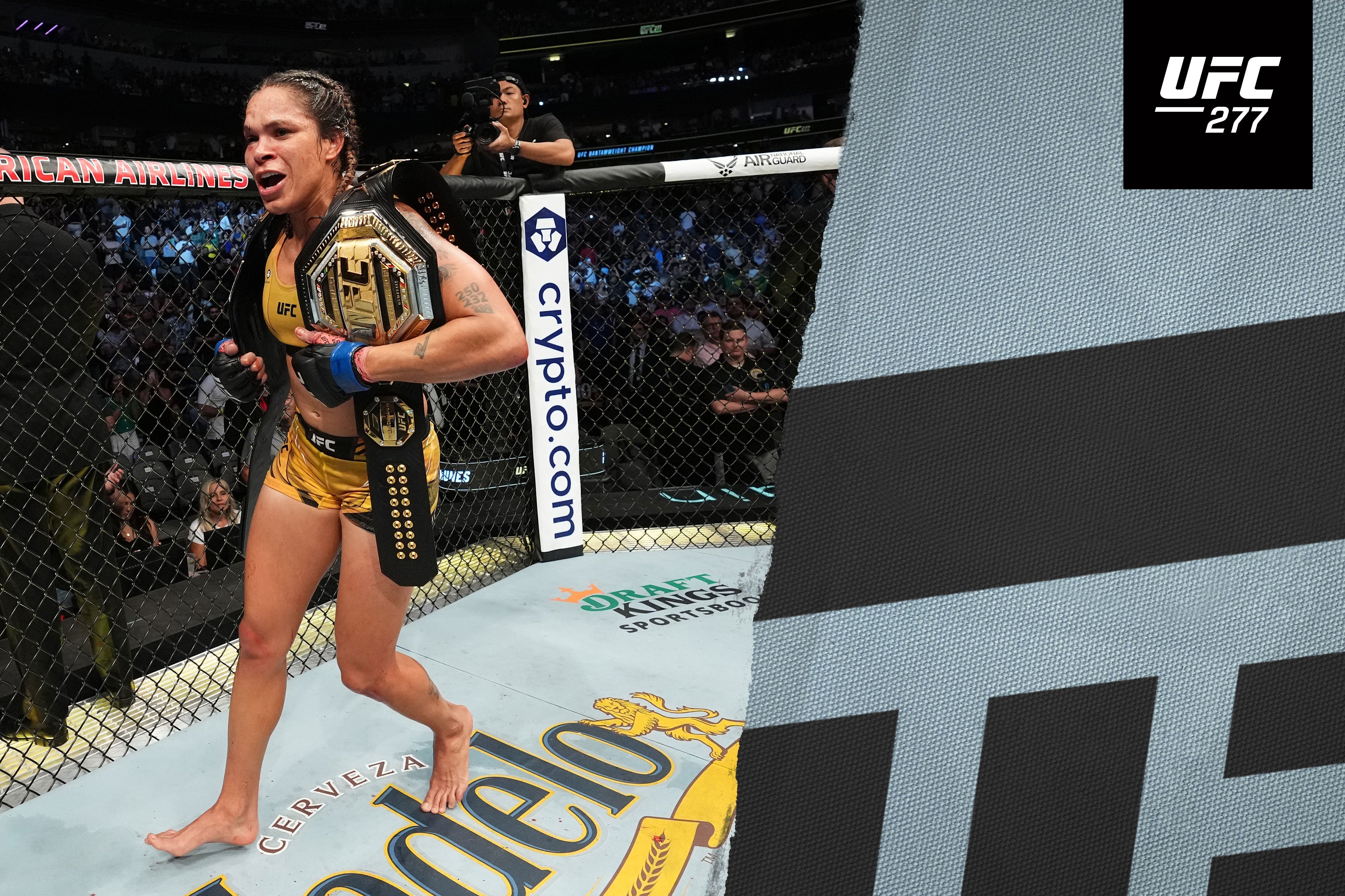 Amanda Nunes Limited-Edition UFC Champion Triple Canvas & Photo