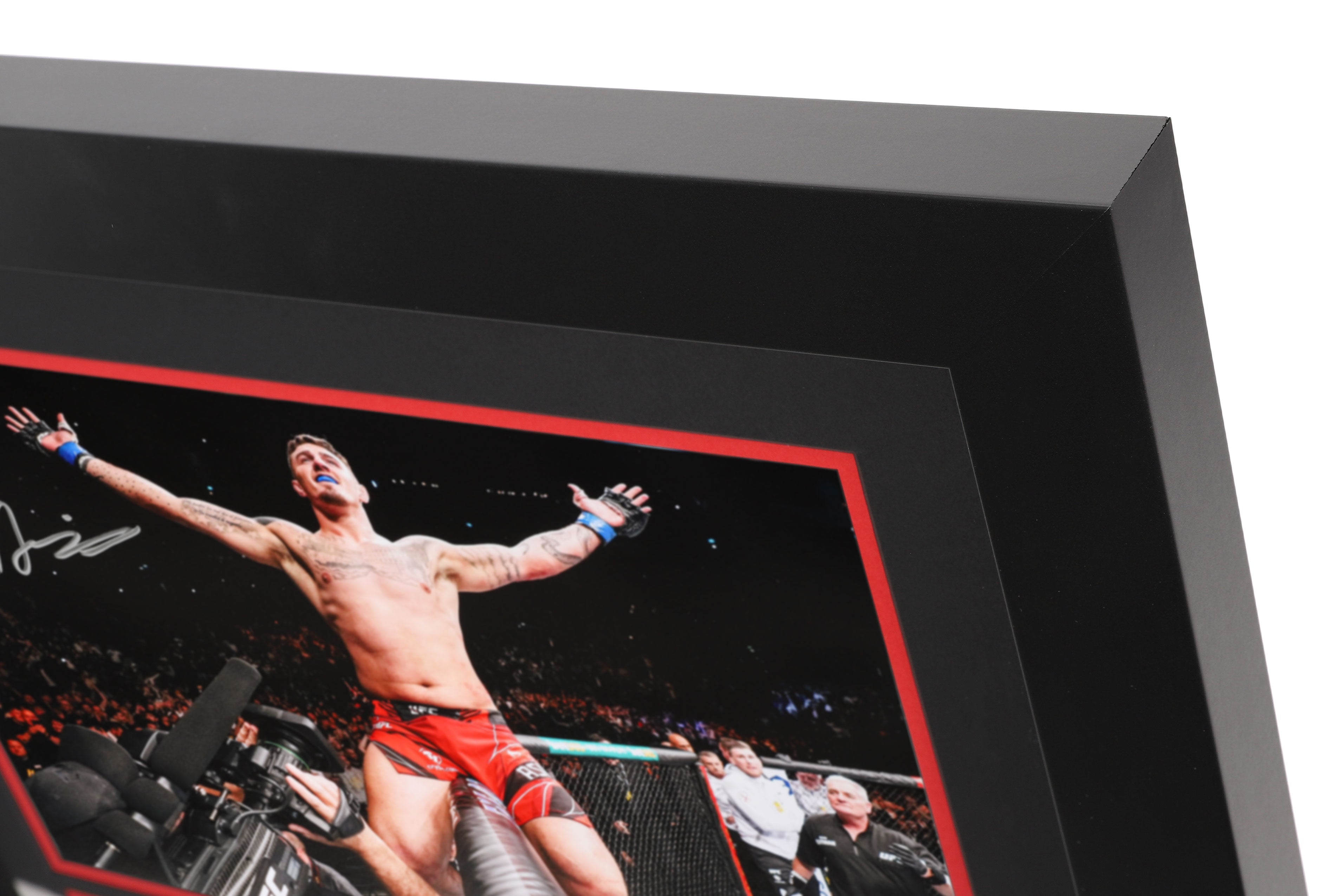 Tom Aspinall Signed Canvas & Photo - UFC Fight Night: Volkov vs Aspinall