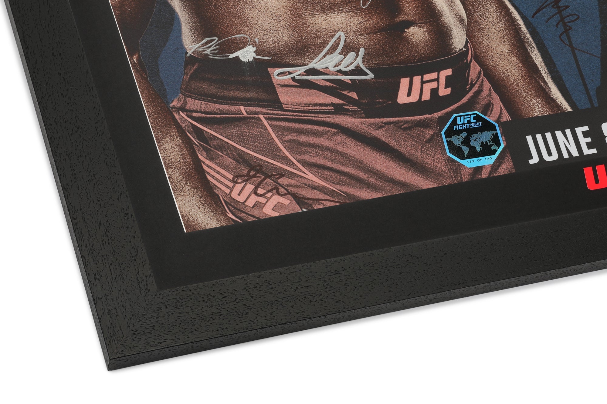 UFC Fight Night: Cannonier vs Imavov Autographed Event Poster