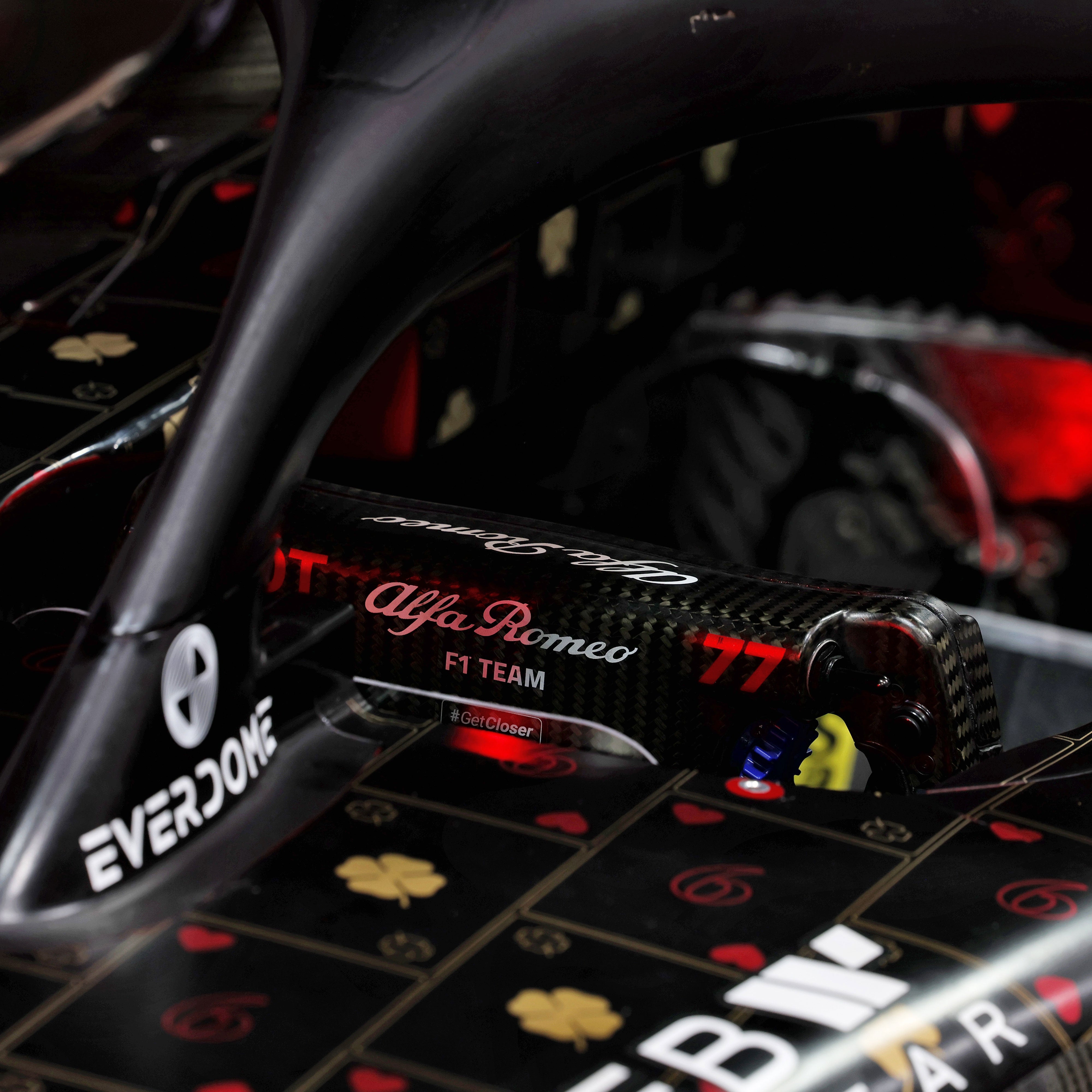 2023 Alfa Romeo F1® Team Stake C43 Official Vegas Livery Show Car