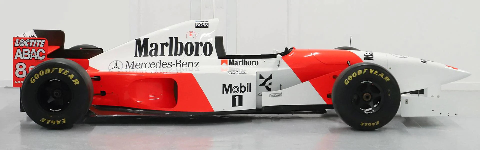 1995 McLaren MP4-10 Official Show Car - Mika Hakkinen Livery