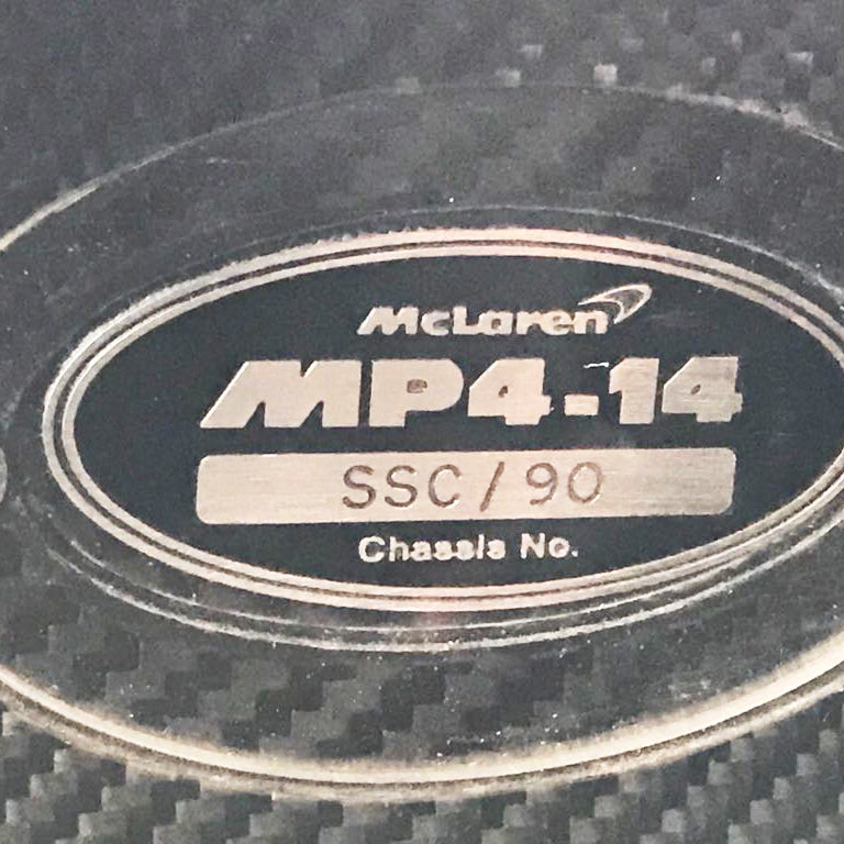 1999 McLaren MP4-14 Official Show Car