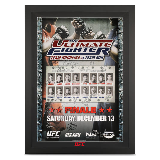 The Ultimate Fighter: Team Nogueira Vs. Team Mir 2008 Autographed Poster