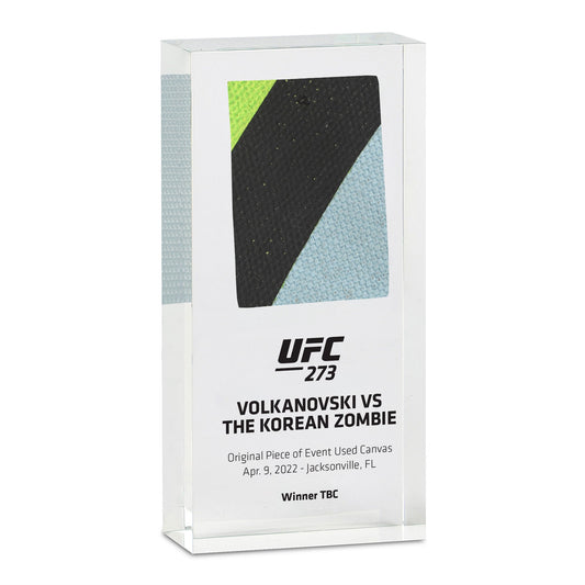 UFC 273: Volkanovski vs The Korean Zombie Canvas in Acrylic